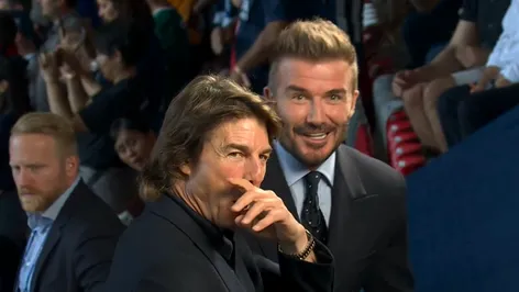 De ce a fost chemat Tom Cruise la PSG – Inter. Starul de la Hollywood, analist TV cu David Beckham