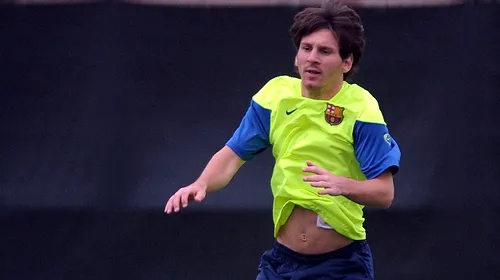 Messi, incert pentru SuperCupa Spaniei