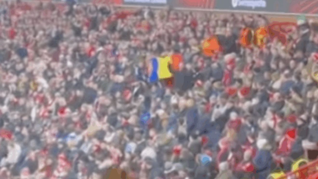 Cum au reacționat ungurii când au văzut steagul României la meciul lui Ferencvaros