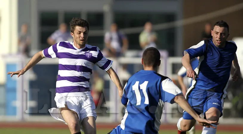 Alin Stoica a debutat în liga a cincea,** purtând numărul lui Rotariu!