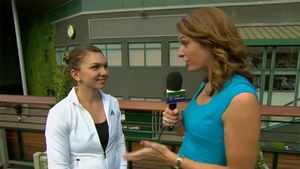 VIDEO | Halep, vedetă la Wimbledon. Românca a acordat un interviu inedit. Ce mănâncă, ce mașină preferă și care este actorul ei favorit
