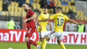 Fabulos! Câți oameni s-au uitat la TV la amicalul România - Georgia. Numărul este uriaș, deși naționala a făcut un meci rușinos