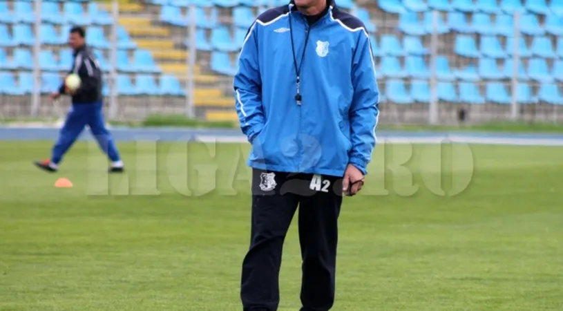 Ion Răuță, la primul antrenament cu FC Farul:** „Jucătorii erau prăbușiți psihic