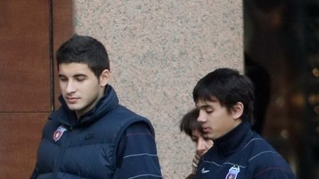 Steliștii s-au rugat înainte de meci