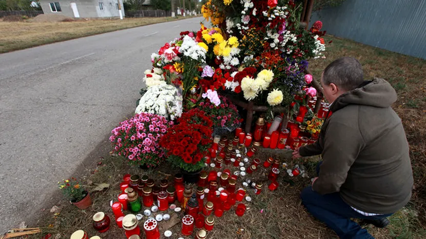 FOTO | Una dintre victimele accidentului din Ialomița, înmormântată mai devreme