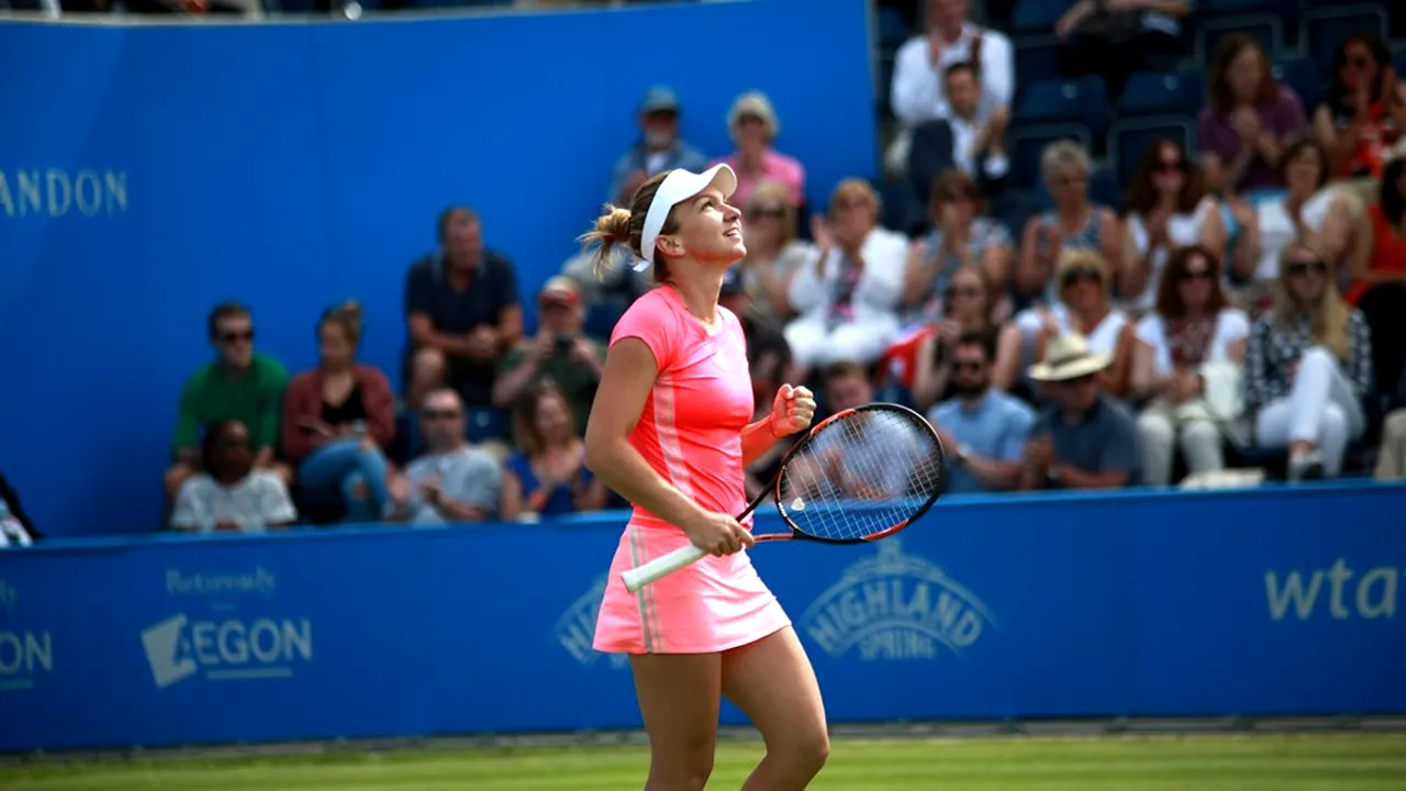 Simona Halep o va întâlni pe Kristina Mladenovic, în sferturile de finală de la Brimingham