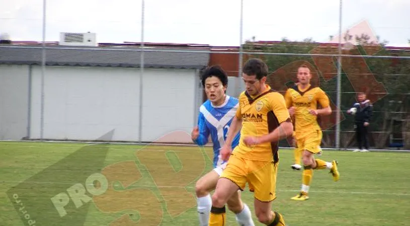 FOTO FC Brașov, învinsă de Yonsei în primul test din Antalya