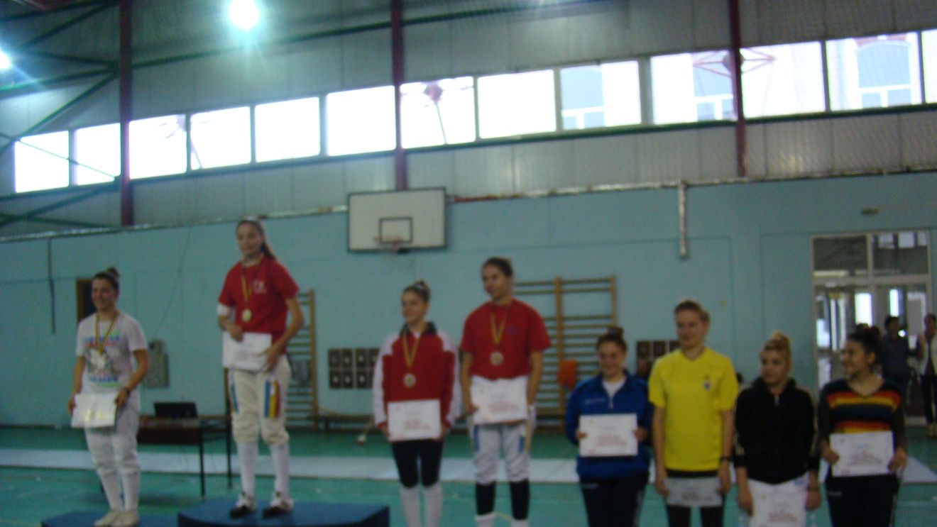 Cezara Constantin a câștigat nationalele de spadă cadete
