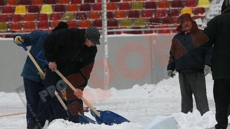 Primăria ne asigură că Steaua - Twente se va juca în condiții optime:** "Terenul va fi bun. Dacă trăgeam acoperișul, era posibil să fie mai multă zăpadă pe gazon"
