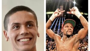 Floyd Mayweather, modelul în sport pentru David Popovici: „Nu este de ajuns să ajungi campion o dată” | VIDEO