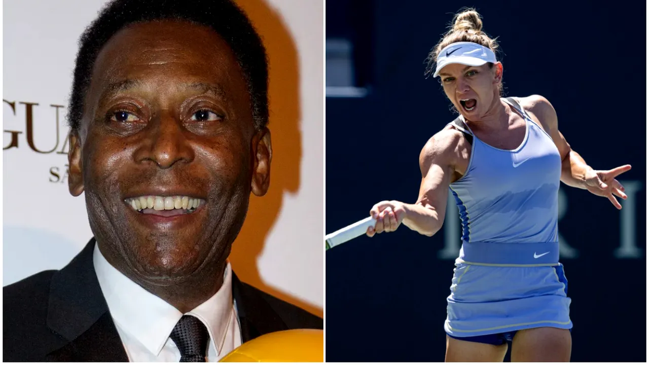 Absolut fabulos! Marele Pele, cu ochii pe finala dintre Simona Halep și Beatriz Haddad de la Toronto! Mesajul transmis de legendarul fotbalist: „Te susțin!