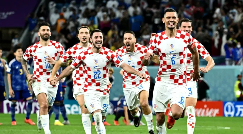 Croația s-a calificat în sferturile de finală ale Campionatului Mondial din Qatar 2022, după ce a învins-o pe Japonia la loviturile de departajare