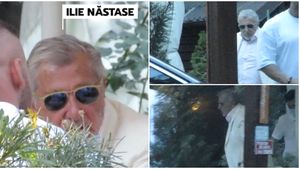 A schimbat costumul de general cu ținuta de gangster! Ilie Năstase, apariție spectaculoasă la o terasă din București | FOTO și VIDEO EXCLUSIV