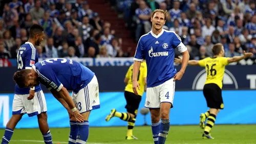 Schalke 04 a pierdut pe teren propriu meciul cu Borussia Dortmund, scor 1-3
