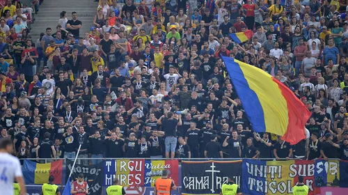 FOTO | Vom fi din nou sancționați? Ce mesaj a fost afișat la meciul România – Armenia