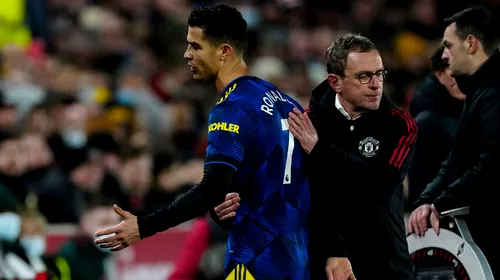 Scandal la <i class='ep-highlight'>Manchester</i> <i class='ep-highlight'>United</i>! Cristiano Ronaldo, furios pe propriul antrenor după ce a fost schimbat: „De ce eu?”