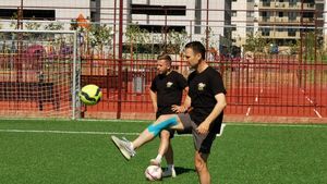 O nouă bază sportivă inaugurată de primarul Robert Negoiță!