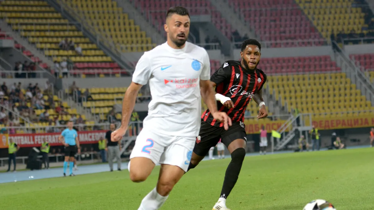 Presa din Macedonia e în delir, după Shkendija – FCSB 1-0: „Am învins faimoasa Steaua, fosta campioană europeană!”