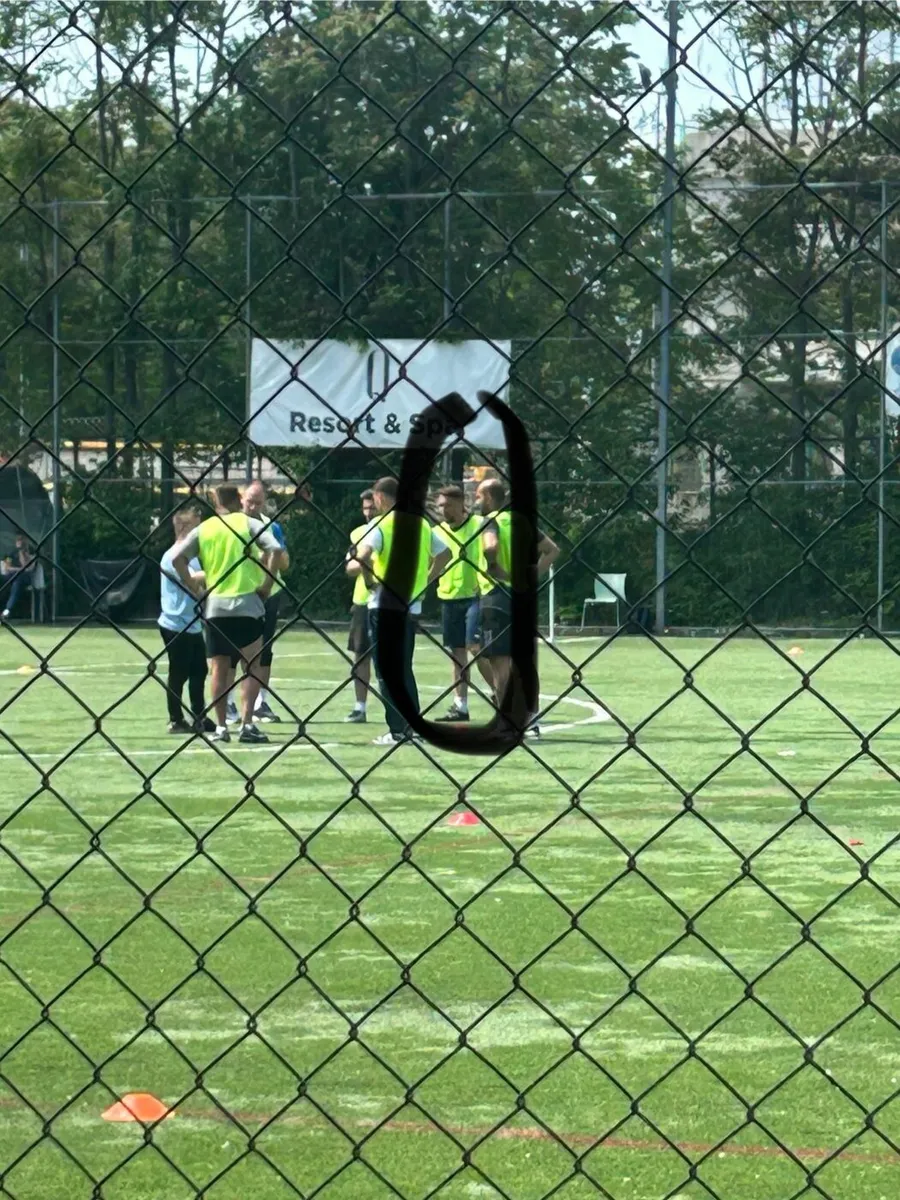 Razvan Patriche, pe terenul de lângă Național Arena, în ziua derby-ului FCSB - Dinamo