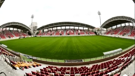 Noul stadion ”Francisc Neuman”, finalizat în ”cel mult două luni de zile”? Primăria Arad: ”Se va încerca și mai repede” | FOTO