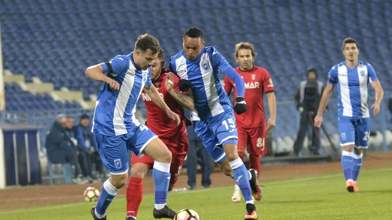 Astra învinge Craiova, dar Hațegan a fost decisiv. CS U - Astra 0-1! Oltenii puteau egala Steaua dacă învingeau