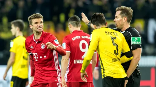 Bayern a distrus Dortmund în „Der Klassiker”! Bavarezii au titlul în buzunar după o prestație de gală