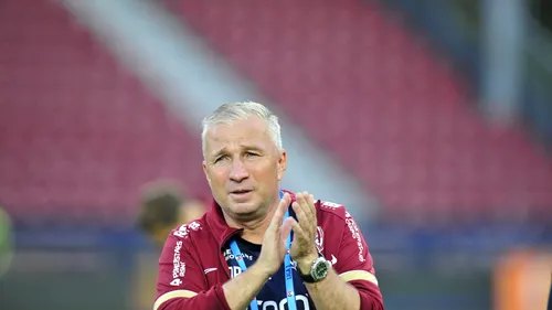 Dan Petrescu îi ia apărarea lui Andrei Prepeliță înaintea meciului direct: „În România, dacă pierzi un meci, e perioadă nefastă! A făcut rezultate fantastice acolo”