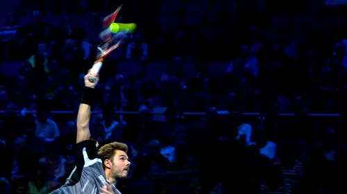 Meci fantastic reușit de Wawrinka, la Turneul Campionilor. Elvețianul l-a distrus pe Berdych, în cea mai categorică victorie a sa în fața unui adversar din TOP 10