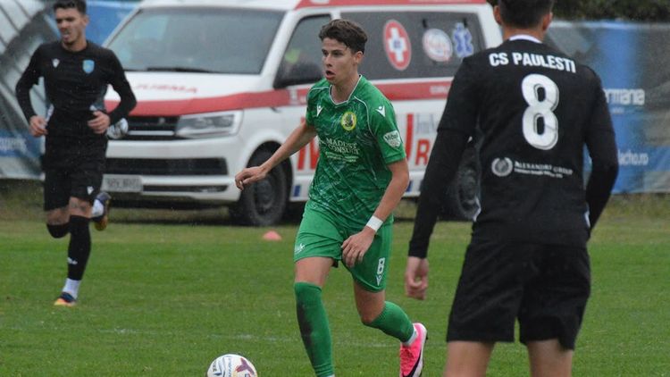Laurențiu Reghecampf jr. a marcat primul său gol în actualul sezon de Liga 3! Reacția fiului antrenorului FCSB