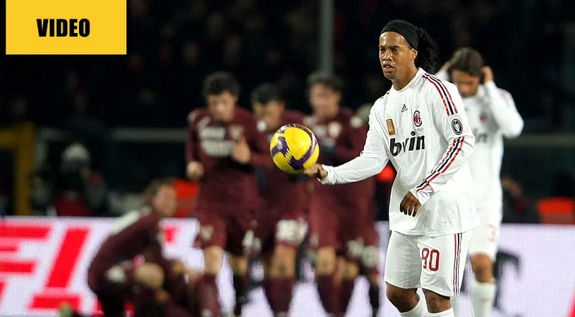 Se retrage Ronaldinho din fotbal?** Vezi cele mai tari zece goluri marcate de brazilian