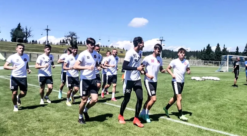 FC Hermannstadt a disputat două meciuri într-o zi în cantonamentul din Slovenia. Adversară i-a fost o echipă din prima ligă maghiară