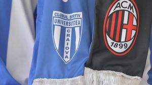 CS U Craiova - AC Milan se vede la TV: postul care transmite super meciul oltenilor! Marcel Popescu: "Ce emoții? Te uiți la leul de pe steag și nu mai ai emoții!"