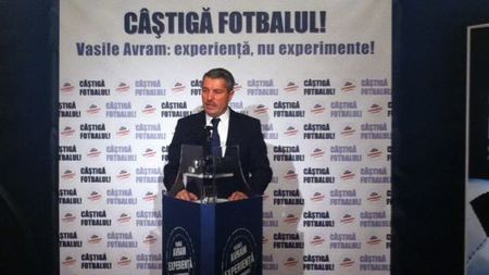 OFICIAL Vasile Avram și-a anunțat candidatura la președinția FRF: "Tot respectul pentru Popescu, dar fotbalul românesc nu a ajuns să fie condus de frății"