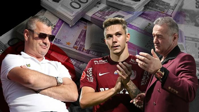 „Louis Munteanu tot la mine o să ajungă. Am vorbit cu Tati”. Gigi Becali a negociat din nou cu Nelu Varga transferul record pentru Superliga