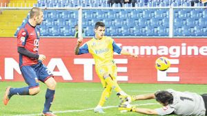 Adrian Stoian a marcat un gol pentru FC Crotone în Serie B