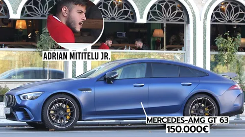 Beizadeaua lui Adrian Mititelu, achiziție de lux! A spart 150.000 de euro pe un AMG GT63 care a luat ochii tuturor | FOTO EXCLUSIV