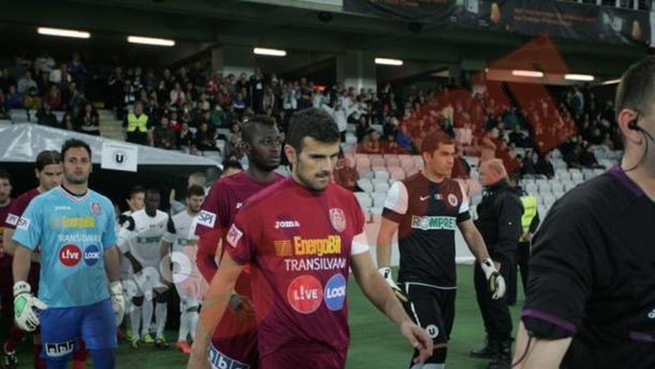 Fanii lui "U" l-au luat în balon pe Cadu: "Ești gravidă?" ** Împăcare: Bornescu și căpitanul CFR-ului și-au dat mâna