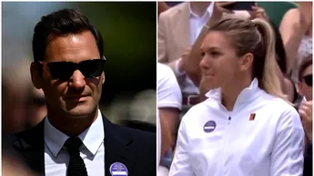 Ceremonie fabuloasă la Wimbledon, cu Simona Halep, Roger Federer, Novak Djokovic și Rafael Nadal invitați speciali! Cum a fost surprinsă românca pe Terenul Central | VIDEO