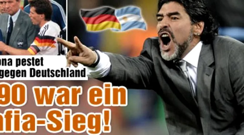 Maradona, în război cu nemții de 20 de ani!** 