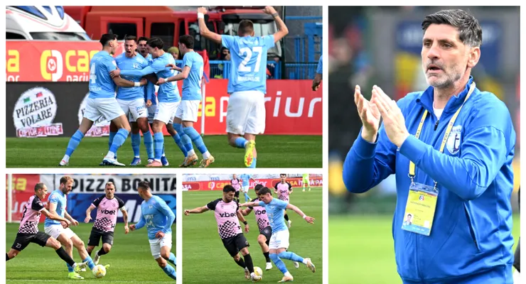 FC Voluntari merge perfect în play-off. A luat trei puncte și contra Corvinului, iar Florin Pîrvu transmite un mesaj clar: ”Jucăm toate meciurile la victorie!”