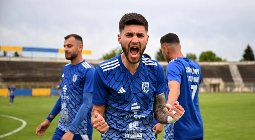 CSM Olimpia Satu Mare visează la Liga 2! Antrenorul Alexandru Botos, încântat de echipă înaintea turului semifinalei cu Minerul Lupeni: ”Am avut o primăvară foarte bună, datorită și transferurilor inspirate”