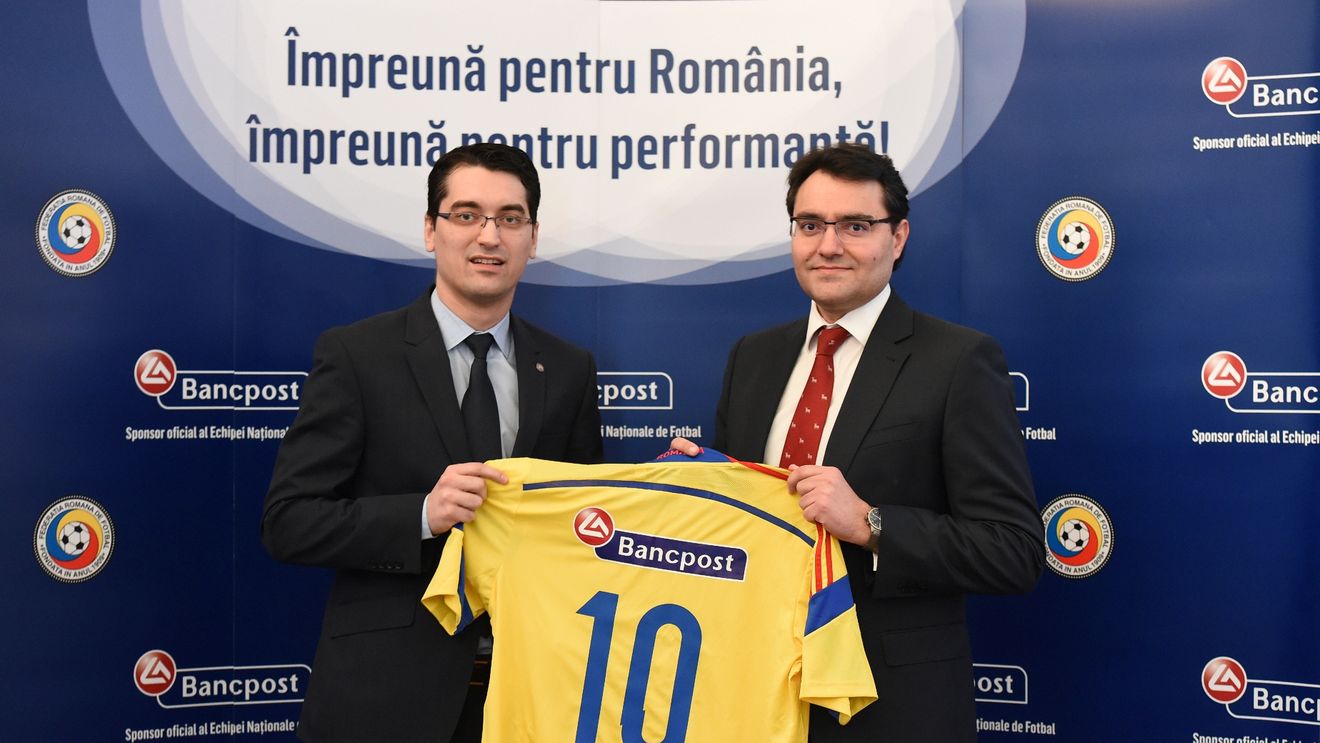 OFICIAL | Un nou sponsor pentru echipa națională. FRF a semnat cu Bancpost și va primi 2,1 milioane de euro: "A contat faptul că România e pe primul loc în grupa de calificare la Euro 2016"