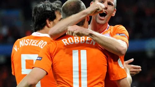 Van Persie, Robben și Ooijer menajați cu România ?