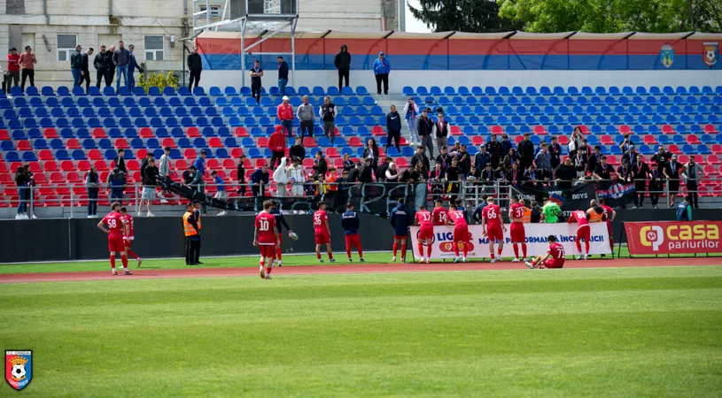 13 jucători, mulți dintre ei U21, formează lotul pe care îl mai are acum Chindia! Clubul traversează un nou moment extrem de dificil, dar e optimist: ”Vă asigurăm că suntem dedicați în totalitate”