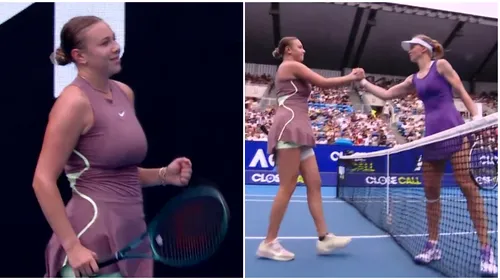 Ce surpriză în prima zi la Australian Open! Jucătoarea care a luat o pauză de la tenis după ce i s-a spus că are bustul prea mare a eliminat-o pe favorita 13. FOTO