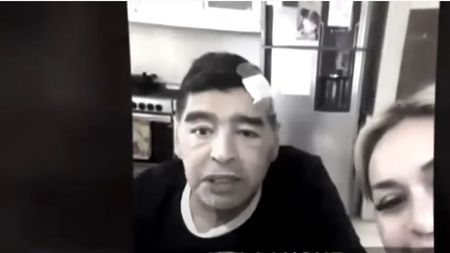 Ultima filmare cu Maradona înainte de a muri! Video șocant: Diego e slăbit și abia poate vorbi