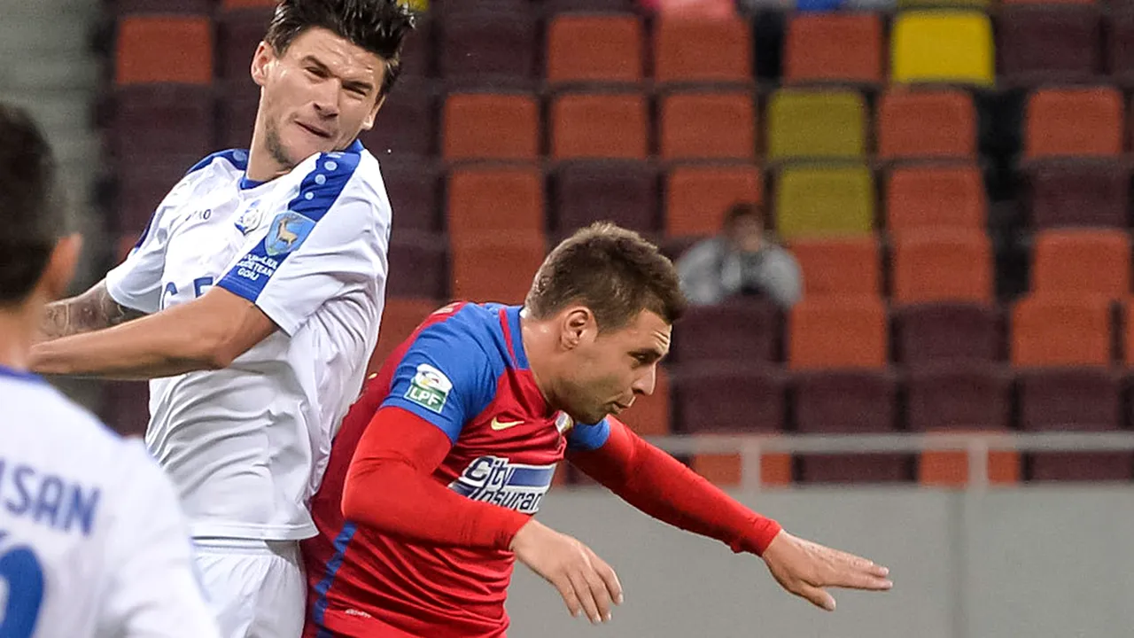 Scandal uriaș la Pandurii - Steaua 0-1: penalty dictat după o intervenție corectă a adiționalului Comănescu! Săpunaru s-a descătușat la final: 