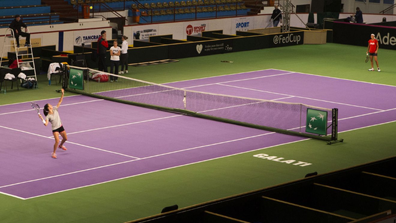 Jucătoarele din Spania, mulțumite după primul antrenament la Galați