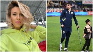 Mesajul transmis de către soția lui Sergiu Hanca după ce fotbalistul a sfârșit în cârje după Petrolul - FCSB: „Ce seară!”