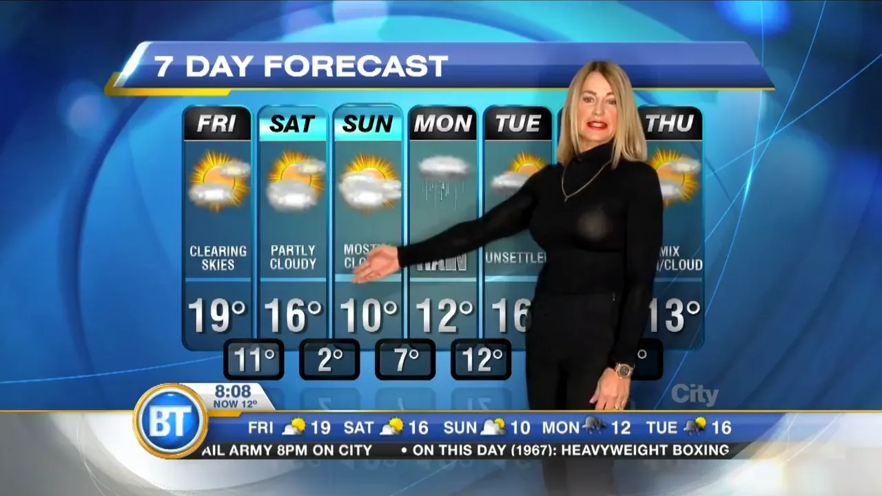 VIDEO | Vremea meteo prezentată de...Nadia Comăneci! Zeița de la Montreal a făcut spectacol la un post de televiziune din Canada 